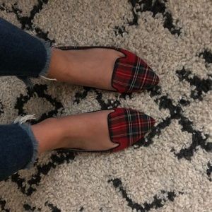 Cute plaid flats